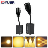 YUER™ 10W Gold Battery Spot Light Type-C Charging Remote Control For DJ Disco Party Bar Club Wedding Stage Effect Lighting