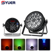 YUER™ Aluminum Alloy 18X12W RGBW 4in1/18x18W RGBWA+UV 6in1 LED Par Lighting DMX512 For Disco Dj Party Bar Club Stage Lighting