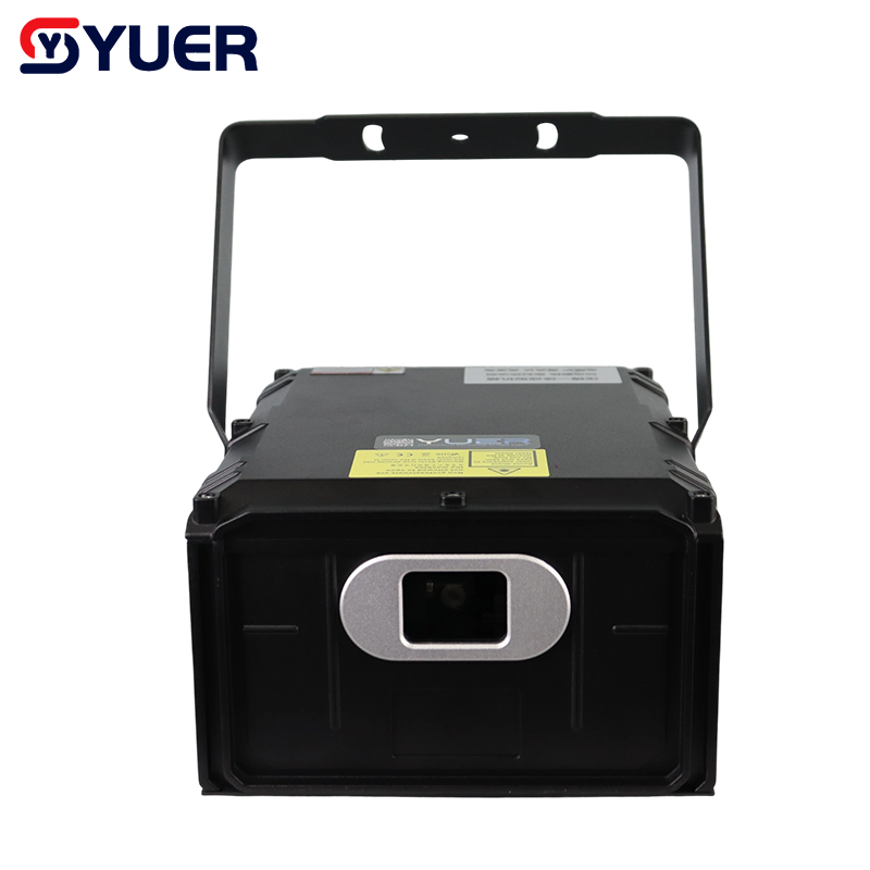 YUER™️NEW 12W RGB Laser Light With APP Control Animation Beam Scanner Voice control ILDA DMX512 For DJ Disco Stage Wedding Party Bar