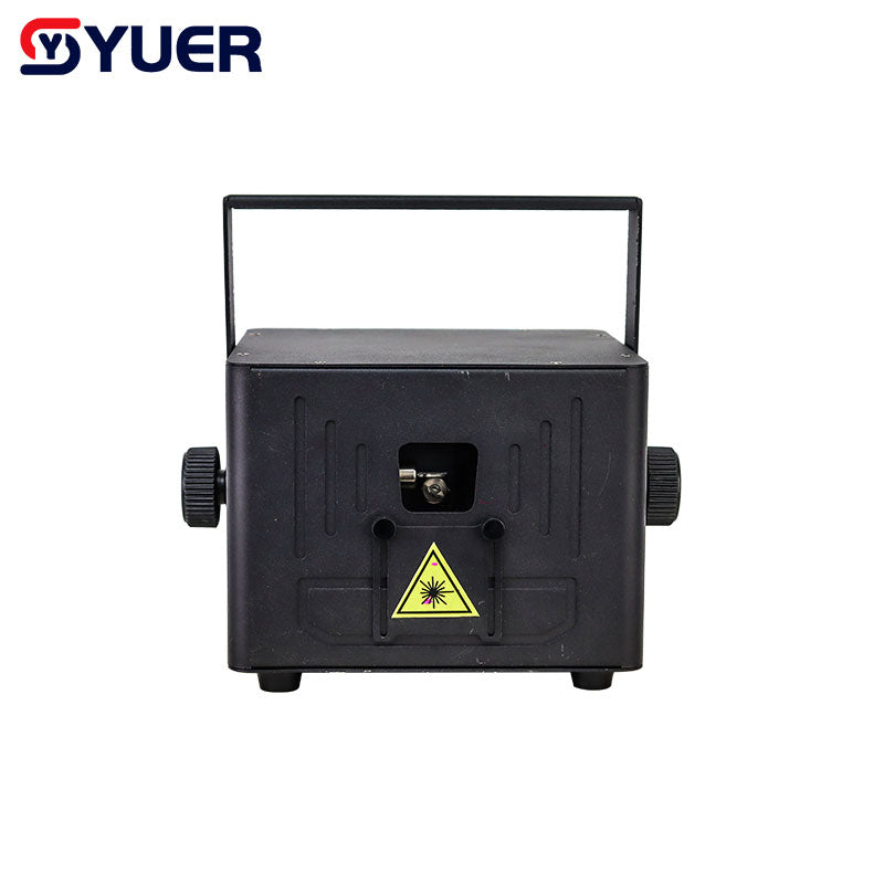 YUER™️ New 5W RGB Animaiton Laser Light With APP Control Beam Pattern Stage Lights DMX512 16CH DJ Disco Wedding Bar Stage Effect