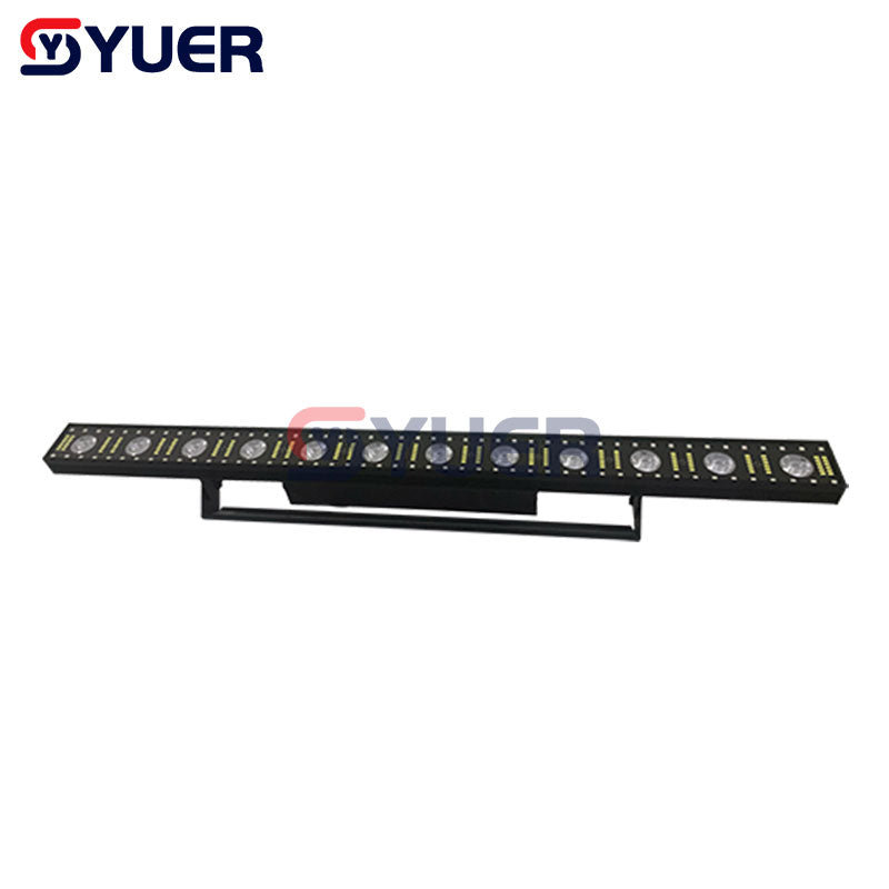 YUER™️ 12x5W AC90-240V DMX RGBW Wall Washer light Stage Effect lighting Disco Christmas Party Bar Wedding Club Flood Light