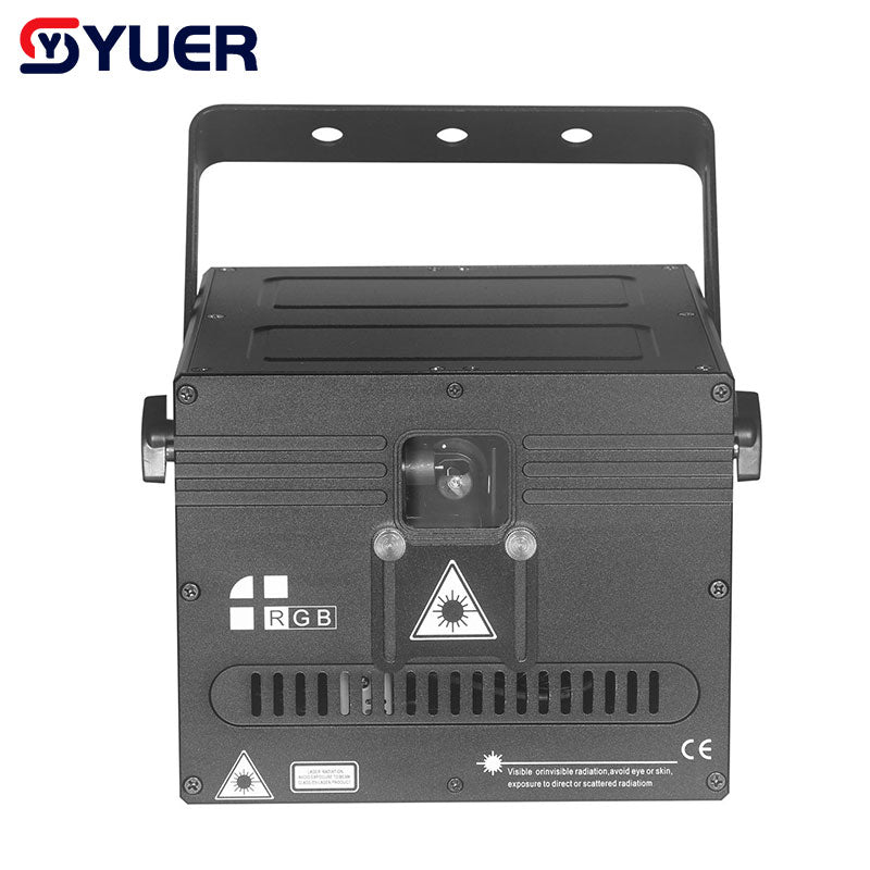 YUER™️ DJ Professional 1W 2W 3W 4W 5W ILDA 3D RGB Scan Beam Laser Light Disco Bar Club Wedding Dance Party Christmas Effect Lamp Pojector