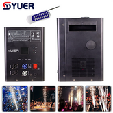 YUER™ Machine à feux d'artifice à étincelles froides 750W DMX512 pour DJ, mariage, célébration et machine à étincelles télécommandée