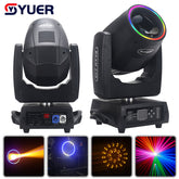 YUER™️ 7R 230W Lyre Spot Avec Faisceau à LED Effet Arc-en-ciel Éclairage de Scène Contrôle DMX512 pour Disco Fête Club Bar Spectacle DJ