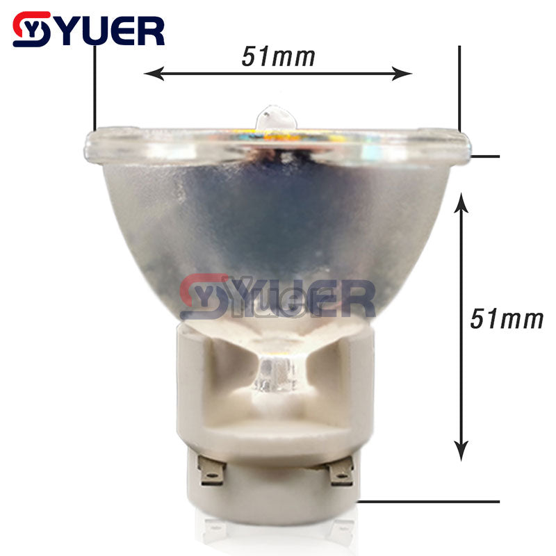 YUER™️ DJ Disco 9R 260W Lamp Moving Head Light Beam Light Stage Lamp Platinum Metal Halogen Lamps 260w 9R Original Spot Lamp MSD MSR