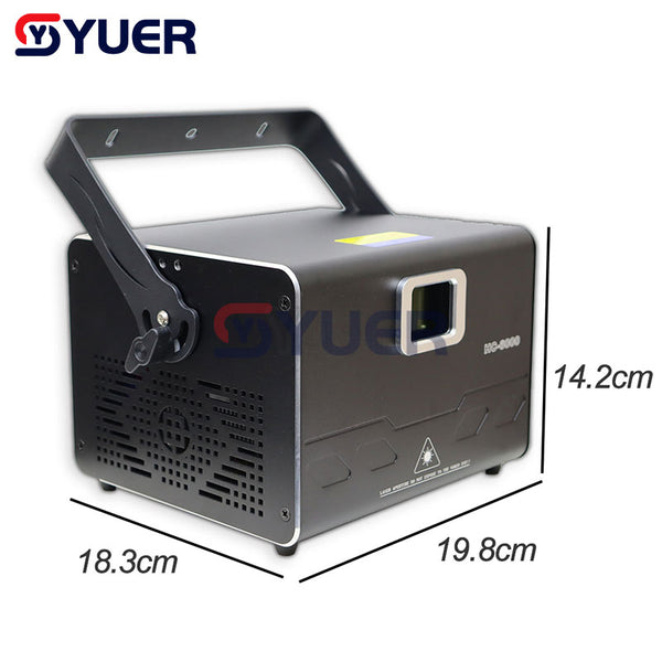 YUER™️ NEW ILDA 6W RGB Laser Light Animation Beam Scanner