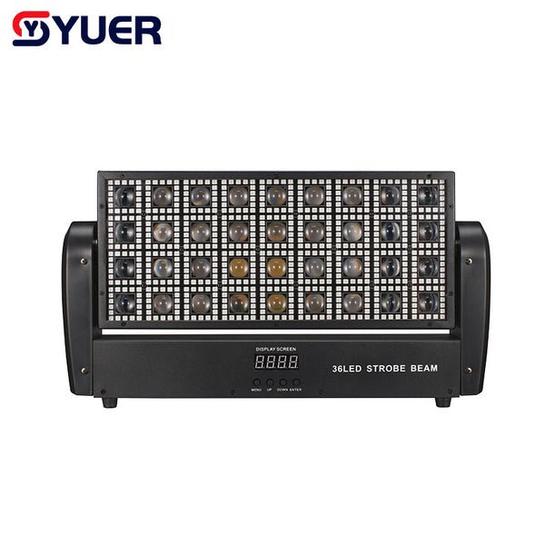 LED Warm Strobe 36+648 RGB Auxiliary Light Wash Beam Moving