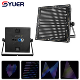 YUER™️LED 400 LED RGB + 108 LED Blanc et Blanc Chaud Lumière Stroboscopique Contrôle Vocal DMX512 Pour Mariage Fête DJ Éclairage de Scène