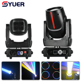 Ampoule YUER™️ 295W Lyre Asservie Beam Spot avec Ouverture 8+16+24 Prisme Effet Arc-en-ciel DMX512 pour DJ Effet de Lumière de Scène DMX Disco DJ Bar