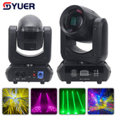 YUER™️ NOUVEAU Mini LED Projecteur à Tête Mobile 150W Faisceau + Spot + 18 Prismes Rotatifs Dj Dmx Effet de Lumière de Scène Disco Dj Music Party Bar