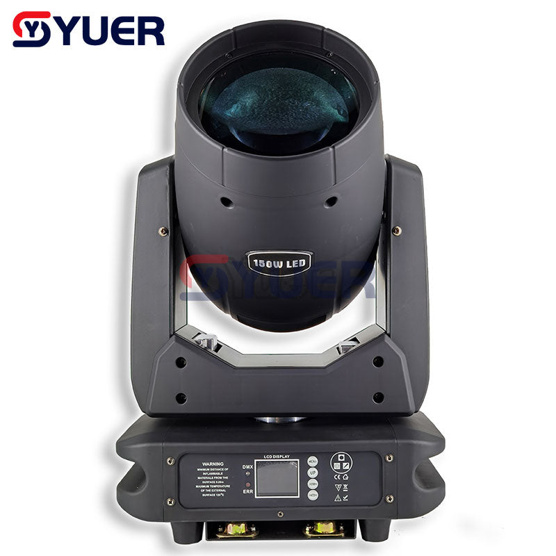 YUER™️ New 150W LED Lyre Moving Head Light Beam Spot 2IN1 LED Light Party Dj Stage Lighting Effect Night Club Wedding Shows Projector
