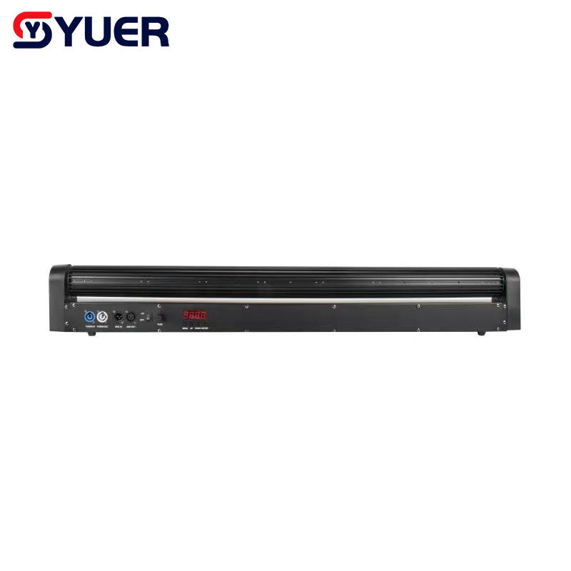 YUER™️ 8X12W RGBW 4IN1 LED Beam Moving Head Light Wall Wash Light DJ Disco Stage Show Party Bar Dance Floor Effect Lighting Equipment