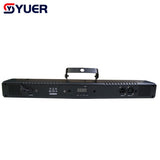 YUER™️ New 18X3W LED RGB Full Color Wash Light Stage Light Curtain Wall Wash Horse Racing Effect DMX512For DJ Disoc Party Bar Light