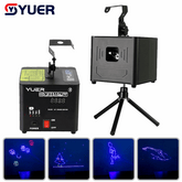 YUER™ Mini 1W 2W RGB Battery Animation Laser Light With Stand DMX512 APP Control For DJ Disco Party Bar Club Wedding Stage Lighting
