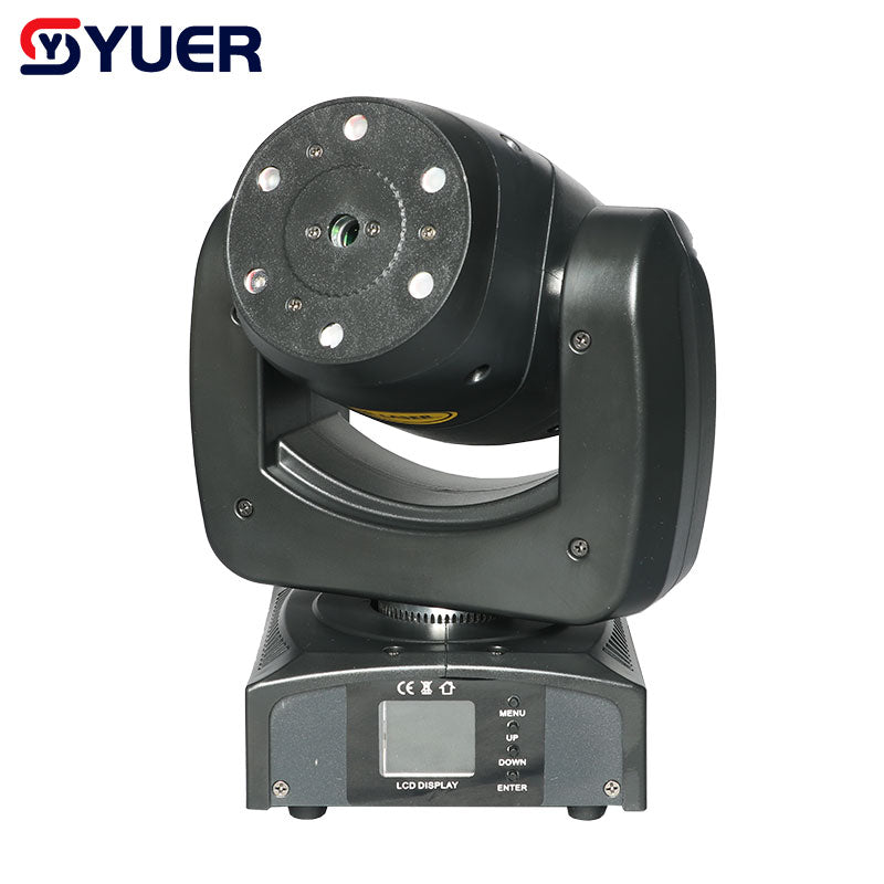 YUER™️ NEW 20Kpps RGB 7 Eyes Moving Head Laser Light Projector Dj Disco Stage Show Bar Ballroom Profession Lighting DMX512 Music Party