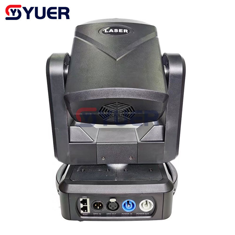 YUER™️ NEW 30Kpps 2W 3W 5W Full Color RGB Laser Moving Head Light DMX512 23CH Scanning Pattern Effect Laser Projector DJ Disco Stage