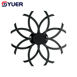 YUER™️576X0.3W RGB 3IN1 LED Pixel Light Voice Control DMX512 For Indoor DJ Party Flashing Lights Dance Club Disco Stage Effect Light