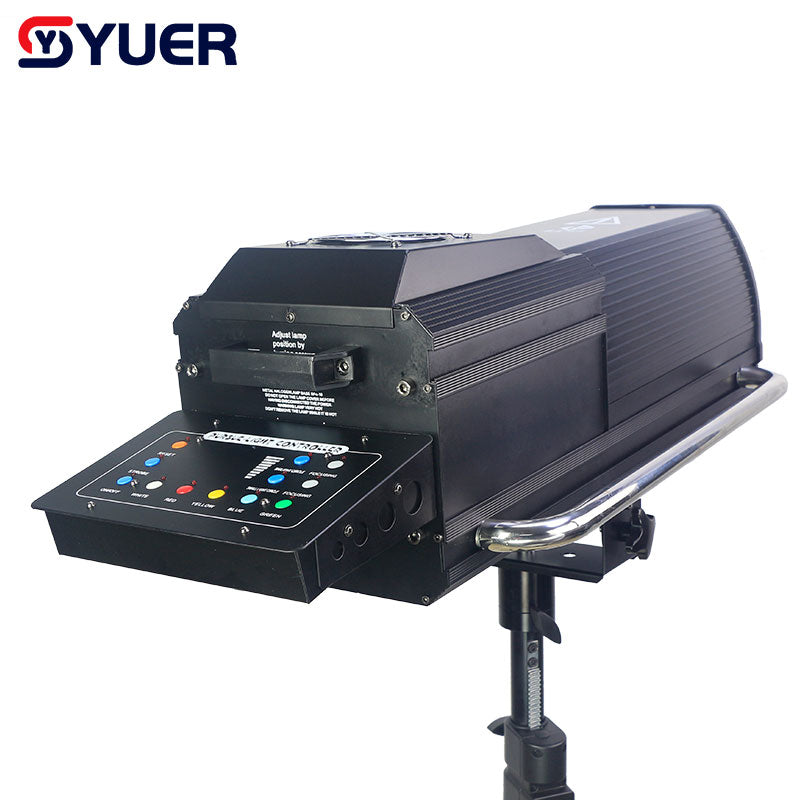 YUER™️ LED 400W Point Control Follow Spot Light Professional DMX512 Follow Spot Projector For Party Stage DJ Show