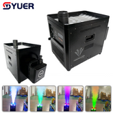 YUER™ 3500W 4000W 4500W +33X10W LED RGBA Jet Column Fog Smoke Machine DMX512 Remote Control For DJ Disco Party Bar Club Wedding Stage Effect Lighting