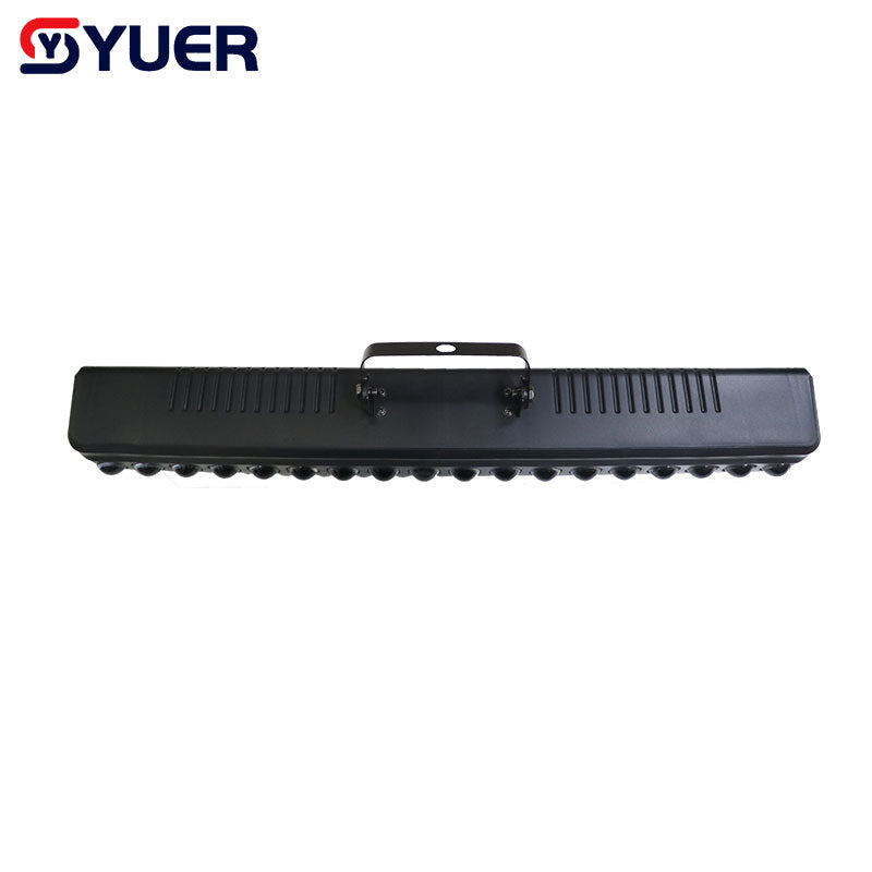 YUER™️ New 18X3W LED RGB Full Color Wash Light Stage Light Curtain Wall Wash Horse Racing Effect DMX512For DJ Disoc Party Bar Light