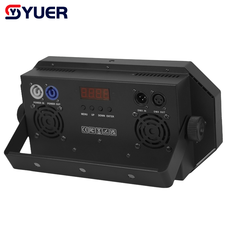YUER™️Standard Edition 2Eyes 2x100W White+Warm White 2IN1 LED COB Blinder Light Cool and Warm White For DJ Party Stage Effect Lighting