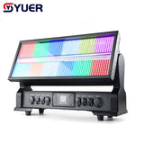 YUER™ Copy GLP JDC1 Ip65 waterproof moving head strobe light 1320 pcs RGB 3 in 1+216 pcs white DMX52 GLP moving head strobe DJ party disco light background decoration effect light
