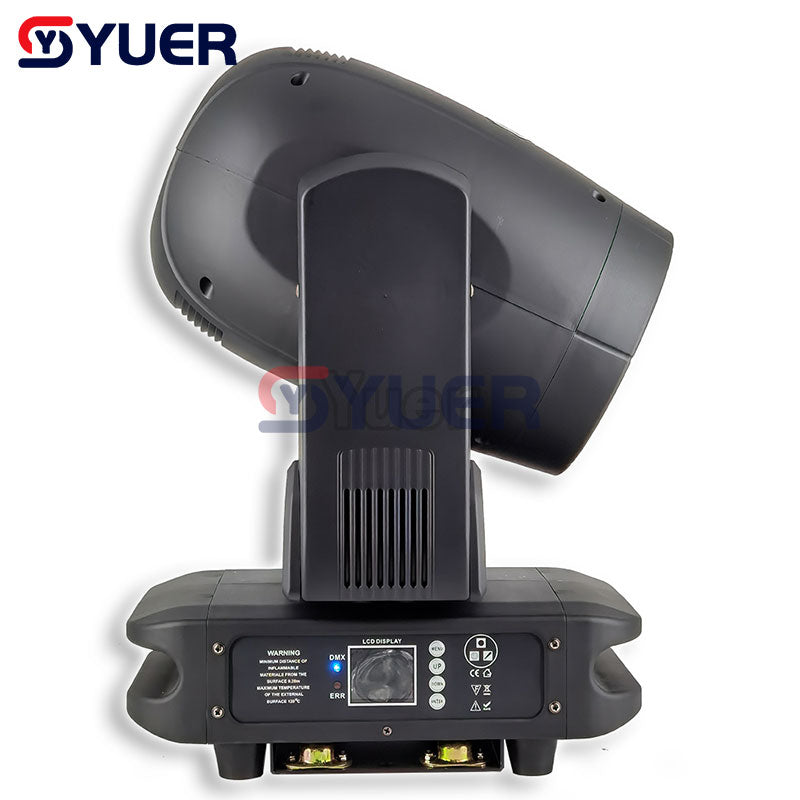 YUER™️ New 150W LED Lyre Moving Head Light Beam Spot 2IN1 LED Light Party Dj Stage Lighting Effect Night Club Wedding Shows Projector