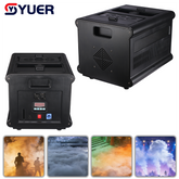 YUER™️ Nouvelle mini machine à brouillard 600W Machine à fumée prend en charge le réglage multi-angle LCD DMX512 pour les performances d'équipement, DJ, mariage, fête, club, scène