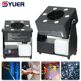 Machine à bulles YUER™️LED RGBW 4en1 pour concert, fête, scène, avec télécommande DMX512 pour DJ, discothèque, bar, mariage, club
