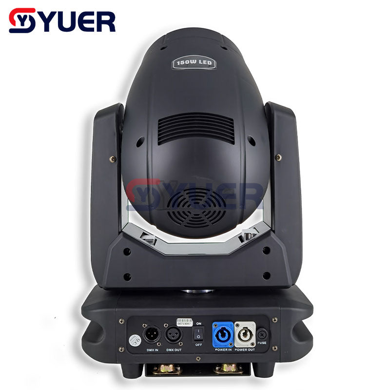 YUER™️ New 150W LED Lyre Moving Head Light Beam Spot 2IN1 LED Light Party Dj Stage Lighting Effect Night Club Wedding Shows Projector