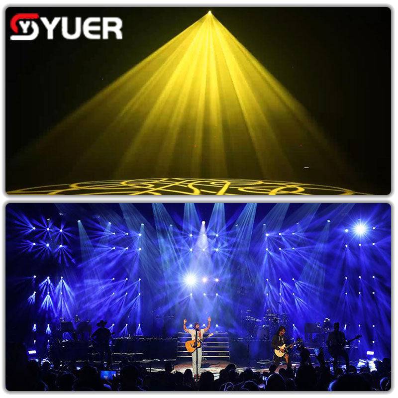 YUER™️  Professional DJ Big Show LED 500W Spot Frame Moving Head Light with Cmy Pattern Cutting Stage Lighting For Stage Effect Equipmen