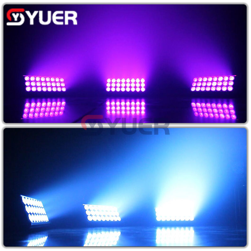 YUER™️24X4W LED PAR Light/ disco light RGBW par dmx512 LED Strobe wash light stage dj equipment Party Dyeing Effect Light