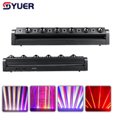 YUER™ 6x10W RGBW 4in1 Beam +6pcs Red Laser 6 Head Moving Head Light Beam Laser Effect DMX512 For DJ Disco Wedding Event Party Bar Club