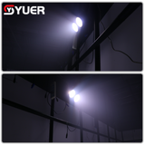 YUER™️Brand New Upgrade 2Eyes 2x100W White+Warm White 2IN1 LED COB Blinder Light Cool and Warm White Professional DJ Party Stage Effect Lighting