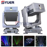 YUER™️ New IP65 Outdoor Waterproof Moving Head Laser Light Full Color RGB Animation Laser Light DJ Disco Laser Light Stage Laser Light Effect