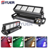 YUER™️ 300W LED Cyclorama Light 100pcs 3W high brightness colorful LED Lamps DMX512 Suitable for large-scale theatrical performances, theaters, studios, discos and other places.