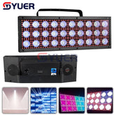 YUER™️ LED 250W RGB+W Matrix Wash Strobe Lighting For DJ Disco Bar Nightcuble Home Party Professional Stage Performance