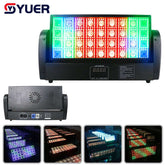 YUER™️ NEW Mold YUER Light Stage Lighting 36X3W LED Swing Light RGB 3in1 Wash Wall For Bar KTV Disco Party LED Wash Effeect Light