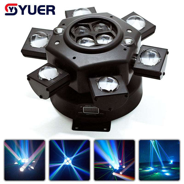LED防塵防水投光器PSE規格 Shop Outdoor HEX LED Par Light - 18x18W, 6n1 RGBWAUV