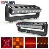 YUER™️ LED Cree RGB Laser Beam Marquee 3IN1 Multifunction Moving Head Light DMX512 Stage Effect Laser Projector Voice Control