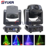 YUER™️ NEW 30Kpps 2W 3W 5W Full Color RGB Laser Moving Head Light DMX512 23CH Scanning Pattern Effect Laser Projector DJ Disco Stage