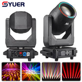 YUER™ 350W 17R Beam Spot Moving Head Light With Aperture DMX Stage Lighting Projector Rainbow Atomization Zoom effect for DJ Disco Party Concert Club