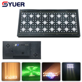 YUER™ Rideau lumineux LED ciel étoilé au radium LED 24X3W blanc chaud + 96 LED blanc froid et chaud 48 segments + 192 LED RGB 3 en 1, effet stroboscopique avec contrôle DMX pour scène de DJ, discothèque et fête