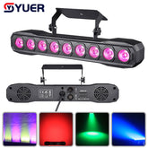 YUER™️ NOUVEAU Moule YUER 9X16W RGBW Wash Light Lumières à Effet de Course de Chevaux Télécommande DMX512 Pour DJ Disco Fête Spectacle de Noël Effets Scéniques