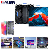 Écran LED YUER™️ IP65 Extérieur Intérieur Module Étanche Taille 500*500mm Armoire 500*1000mm Affichage Publicitaire Scénique
