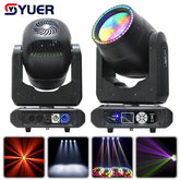 YUER™️ 200W LED Moving Head Light Beam+Spot+Aperture+ 8+16Prisms DMX Control Stage Light Effect Light Disco Dj Bar