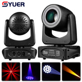 YUER™️ Nouveau moule professionnel 100W DMX 15 Gobo 8 couleurs 18 prisme Led faisceau tête mobile lumière de scène pour DJ fête mariage Disco Bar