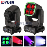 YUER™️ Nouveau style 350W LED fonction zoom yeux d'abeilles grands yeux lumière principale mobile DMX512 pour discothèque Disco DJ KTV éclairage de scène de fête
