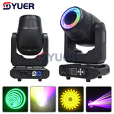 YUER™️ Nouvel effet de scène d'éclairage à tête mobile LED 200W avec ouverture pour DJ Disco fête de mariage DMX512 Modes sonores automatiques faisceau Spot