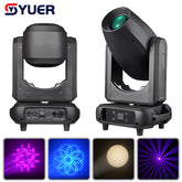 YUER™️ LED 250W CMY CTO Lyre asservie Beam Spot Zoom Wash 3-en-1 DMX512 pour DJ, discothèque, mariage